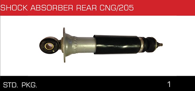 SHOCK ABSORBER REAR CNG 205